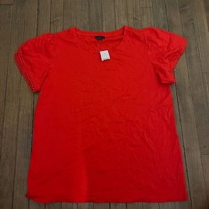 NWT Ann Taylor Red T-Shirt!